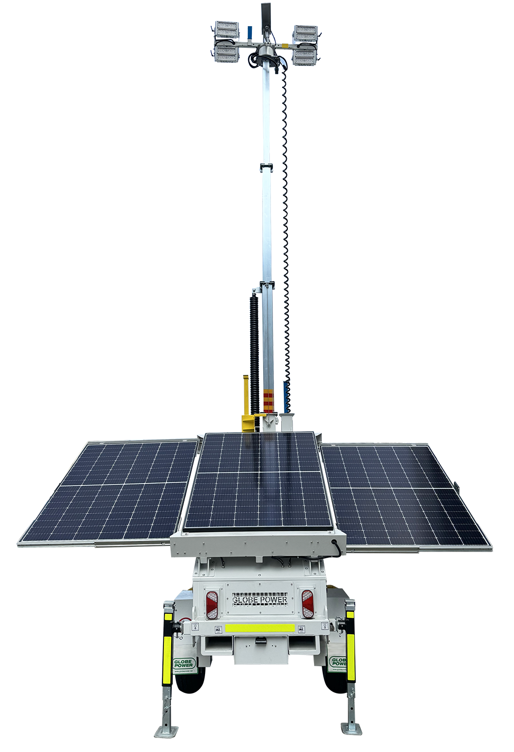 GP56k Eco Hybrid Solar Lighting Tower